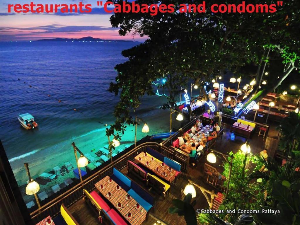 Двух-Комнатная Квартира В Кондоминимуме "Tropikal Garden" Pattaya Eksteriør bilde
